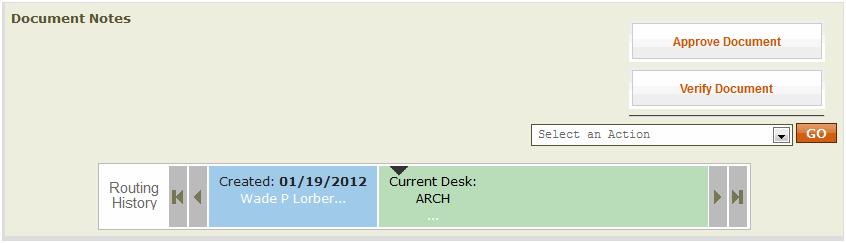 document routing widgit